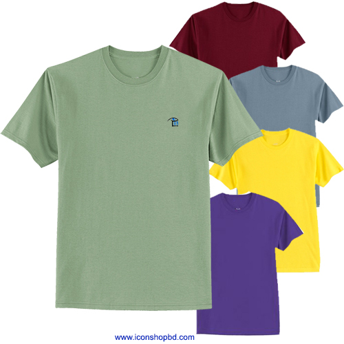 Authentic 100% Cotton T-Shirt (Color)