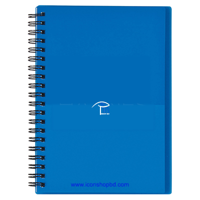 5x7 Two-Tone Spiral Notebook