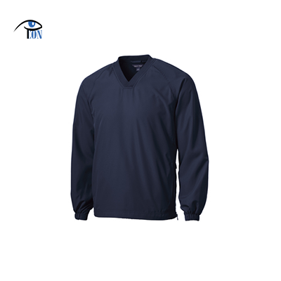 Sport-Tek® V-Neck Raglan Wind Shirt.