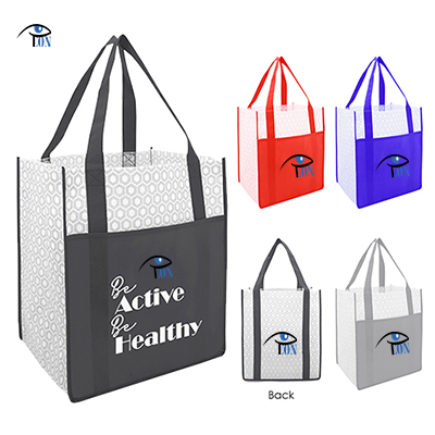 Boutique Non-woven Shopper Tote Bag