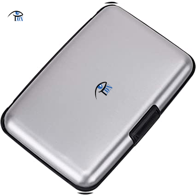 RFID Aluminum Credit Card Wallet - White