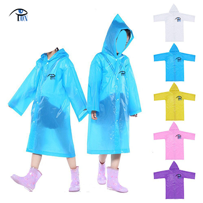 Transparent Rain Coat For Kids